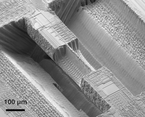 speed-up-2 Lamella for TEM analysis.